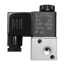 3V1-06 125mA DC 12V 2 Position 3 Way Pneumatic Solenoid Valve