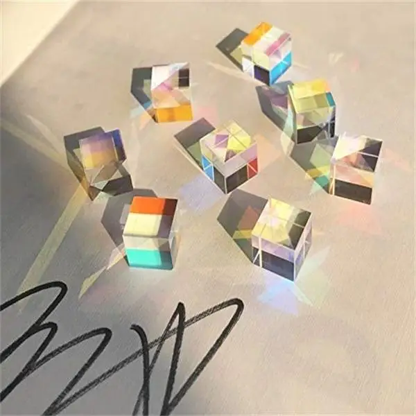 Rgb дисперсия Оптическое стекло призма подарок светильник Prisma a Sei Facce Luminoso Combinare