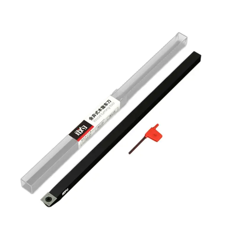 1Set Durable Metal Wood Turning Tool Chisel Changeable Tungsten Titanium Tip Lathe Tool Insert Cutter