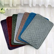 Противоскользящий кухонный коврик коралловый флисовый входной коврик для ванной спальни ковер мягкий стол офисный коврик для ванной