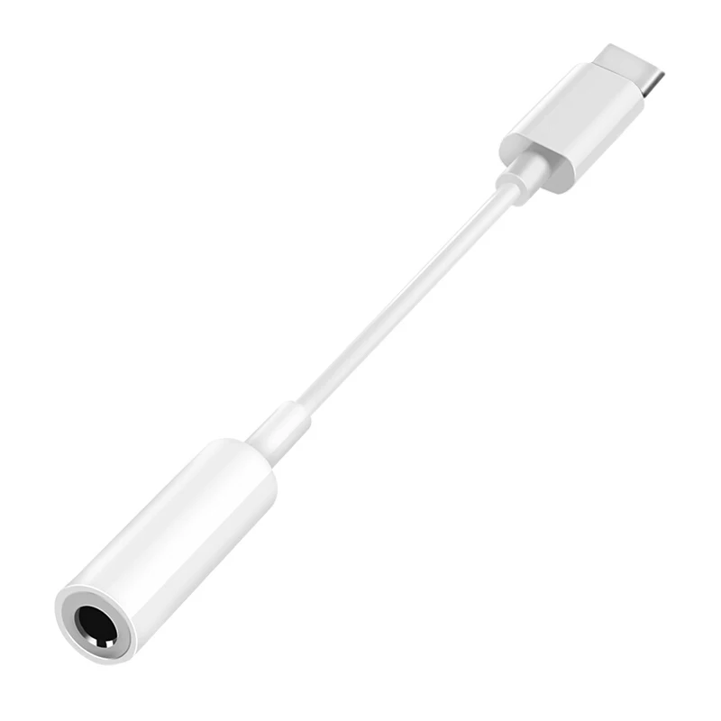

Cable Adapter USB-C Type C To 3.5mm Jack Headphone Cable Audio Aux Cable Adapter for Xiaomi Smart Phone Accessory