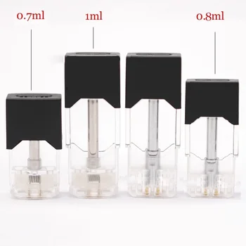 

Vape Pen Atomizer For Juul/J-pods/gem/ovns 0.7ml/0.8ml /1.0ml Electronic Cigarette Cartridge 1.8ohm Replacement Vapor Pod