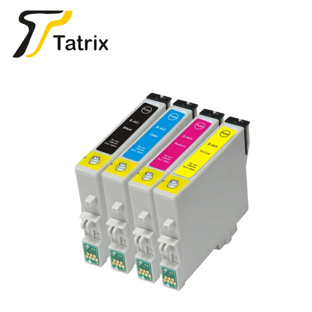 Совместимые картриджи T0441 T0442 T0443 T0444 для Epson Stylus C64/C66/C84/C84N/C84WN/C86/CX3600/CX3650/CX4600 |