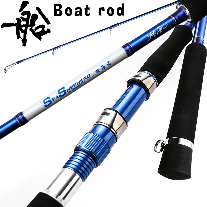 

Fishing Jigging Sea Spinning Rod Casting 1.8m 2.1m 2.4m 2.7m Lure Weight 115-450g Carbon Boat Rod Fishing Surf Saltwater