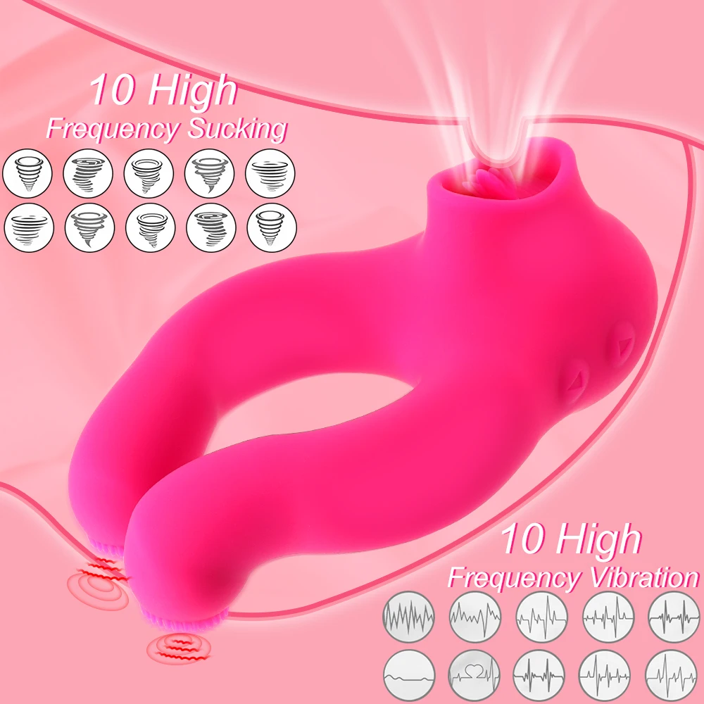 Vibrating Penis Sleeve Ring Dildo Sucking Sex Toys for Men Cockring Adult Sex Toys for Couple Clitoris Stimulate Erotic Sex Shop 5