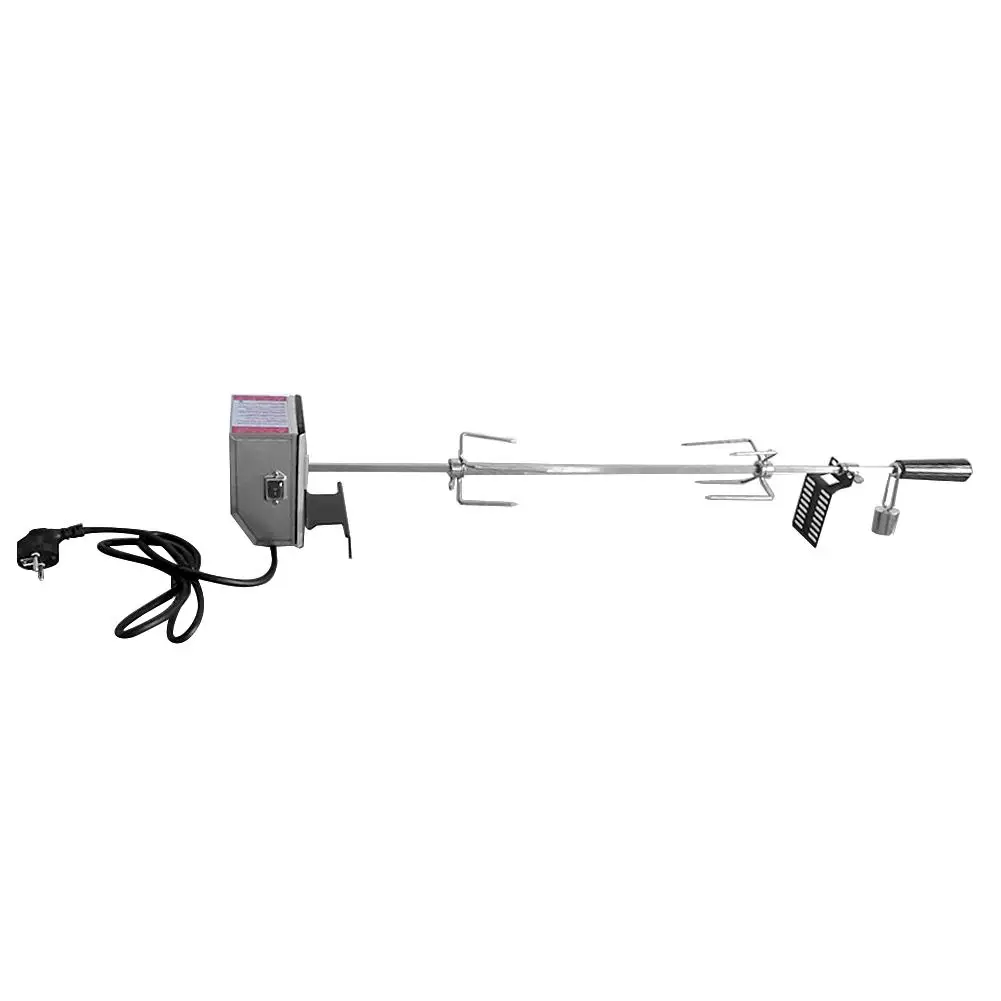 

Household Electric Grill Outdoor Stainless Steel Portable Automatic Rotating Barbecue Hiking Camping Firewood Grill BBQ Shelf