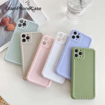 

GlamPhoneCase Simple Solid Color Phone Case For iPhone11Pro/Max X XS Max XR Soft Silicone Cover For iPhone11 7 8 6 6s Plus Case
