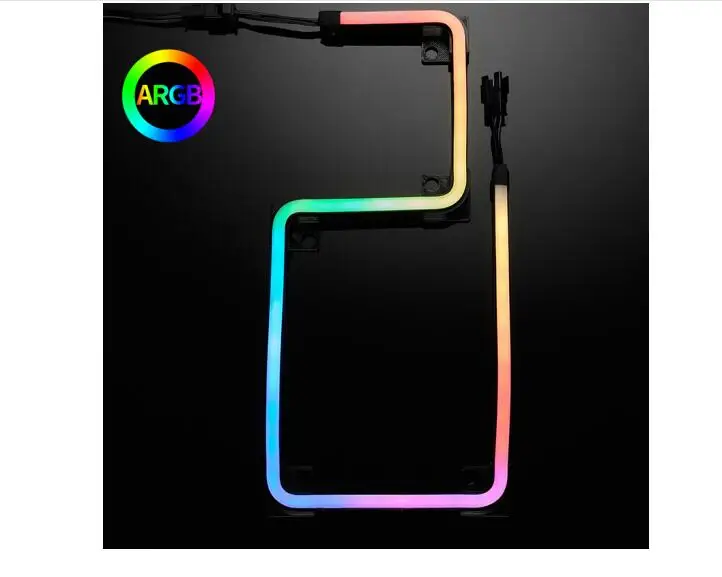 PHANTEKS M1 M5 комбинированный светильник полосы ARGB неоновые компьютер чехол