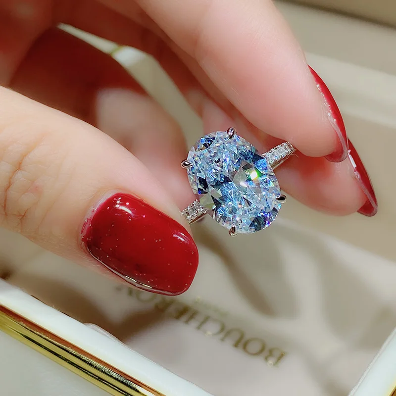 Bague En Argent 925 Avec Diamant Brut Bleu-vert 1,25 Ct - Taille 7.5 - Style Solitaire Rustique