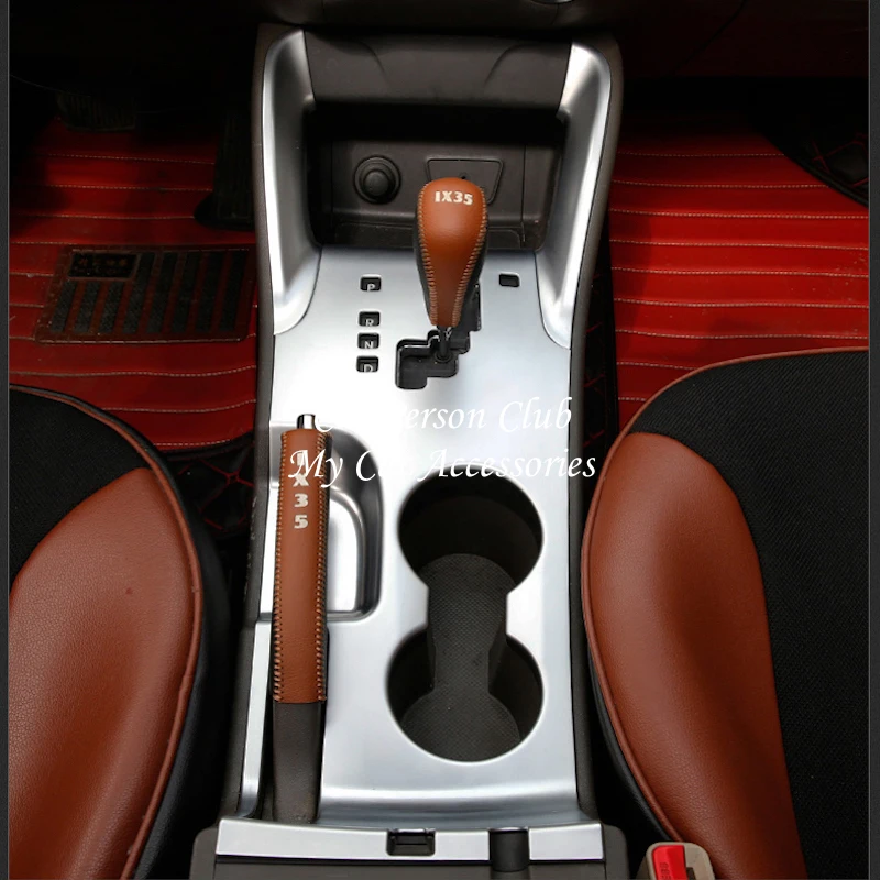 Аксессуары для hyundai ix35 2010- салон, Торпедо переключения передач Панель крышка воды литые накладки рамка планки хром автомобиль Стайлинг