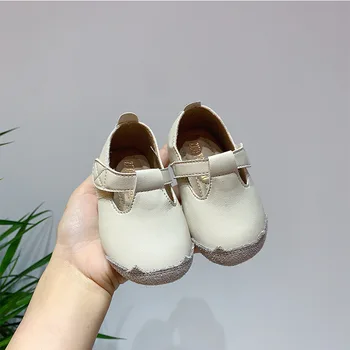 

New Arrivals Baby Girls Princess Shoes Soft Sole Infant Toddler First Walkers Children Girls Flats Hot