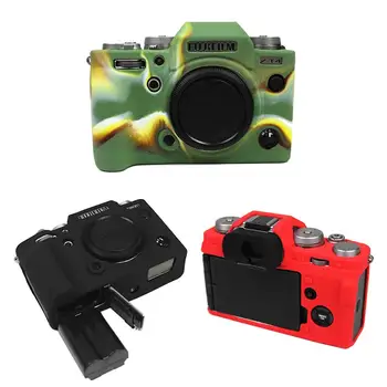 

Soft Silicone case for Fuji X-T4 fujifilm XT4 camera Rubber Cover Protective Body Skin shell portable bag