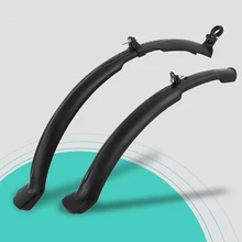 2Pcs Bike Mudguard Set Mountain Bike Road Bikes Lengthen Before And After Mudboard Universal 26 27 Inch Bikes Fender Bike Parts