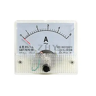 

85L1-A Class 2.5 Accuracy AC 5A Analog Panel Ammeter