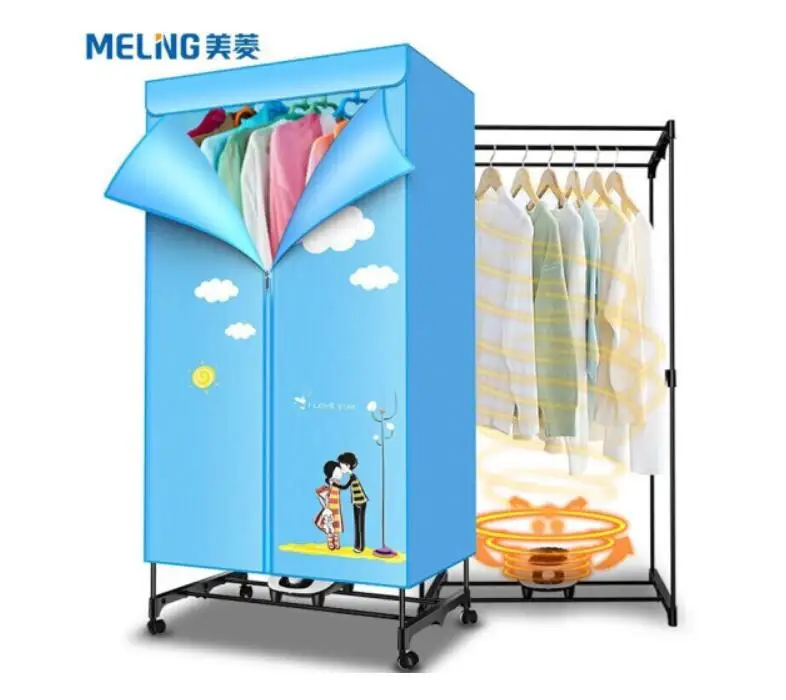 household electric clothes MeiLing Home quick Dryer Drying Capacity 15kg Dryer Power 230V 1000W Double Layer Mechanical Button