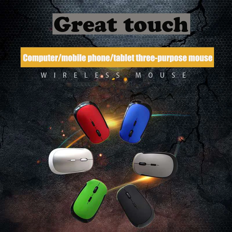 2 4G Беспроводная мини мышь ультра-тонкая bluetooth бионическая беззвучная USB подходит