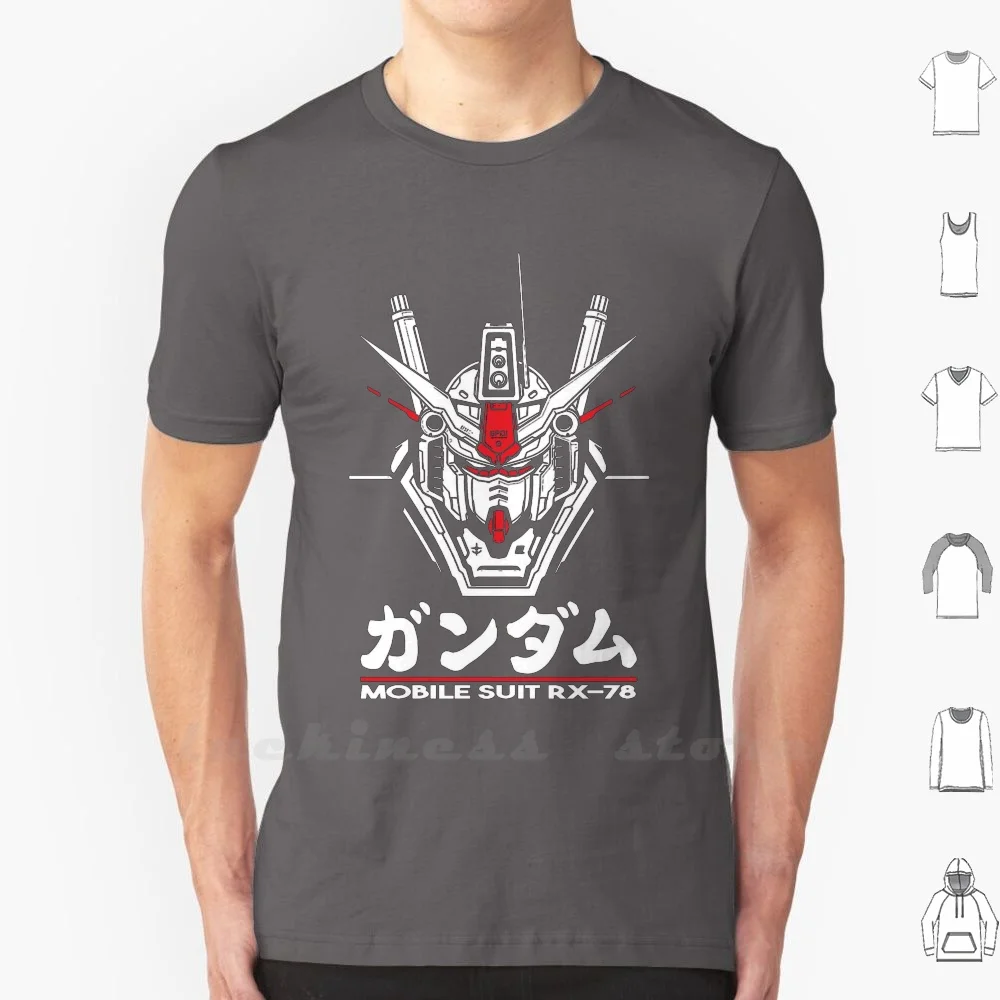 style3 RX-78-2 T-Shirt da Uomo Japan Robot Nippon