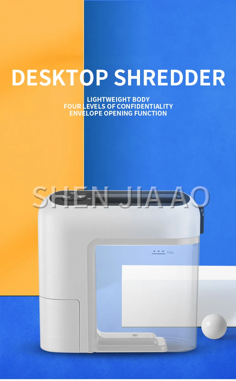 triturador de papel pequeno escritório doméstico desktop elétrico confidencial documento triturador comercial conveniente automático resíduos papel