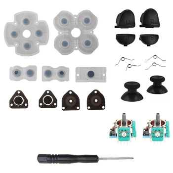 

PS4 Replacement Buttons Spring Conductive Rubber For PS4 Controller L1 R1 L2 R2 Repair Set Trigger Buttons
