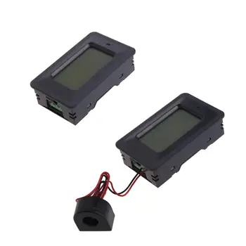 

20/100A AC LCD Digital Panel Power Watt Meter Monitor Voltage KWh Voltmeter Ammeter