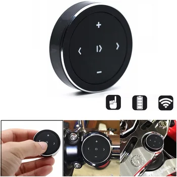 

Wireless bluetooth Car Remote Controller Phone Car Kit Steering Wheel Remote Controller Receiver CR2032 battery For IOS/Android