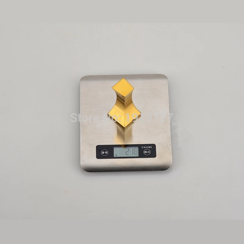 Vidric Bagnolux High Quality 10 Yr Warranty Newly Europe Square Bathroom Accessories Wall Hangers For Clothes Gold Bath Rob