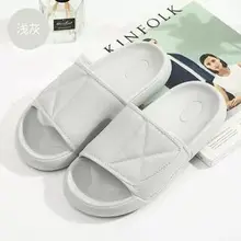 Мужские тапочки; домашние сандалии с мягкой подошвой; женские шлепанцы; нескользящие шлепанцы для ванной; Летние вьетнамки