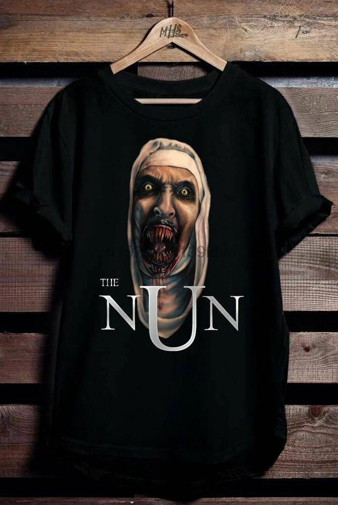 Футболка с монахином Valak Is Back S M L XL - 4XL 5XL | Мужская одежда