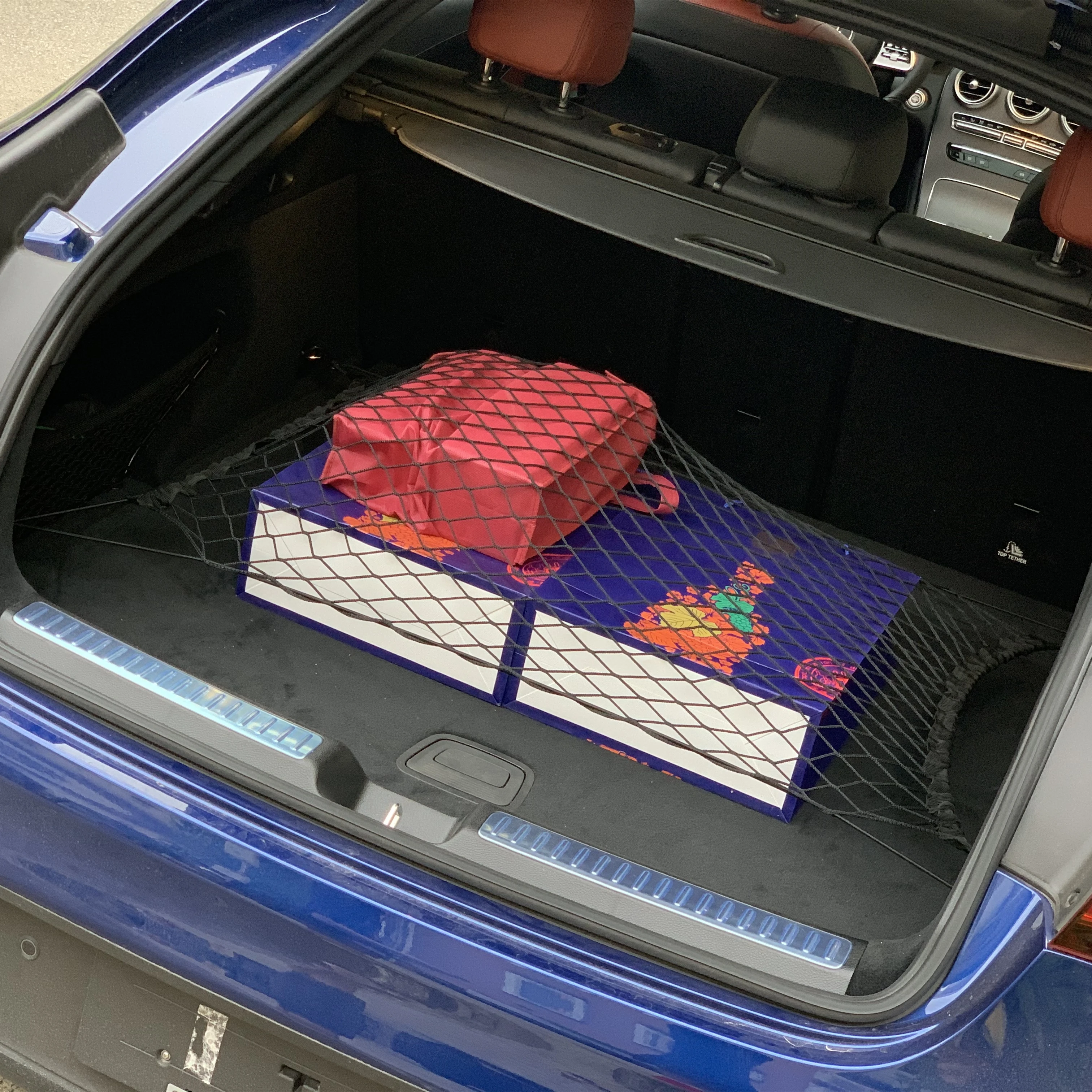 Car SUV Trunk Cargo Luggage Net Holder Mesh For Audi Q3 Q5 Q7 A3 A4 A5