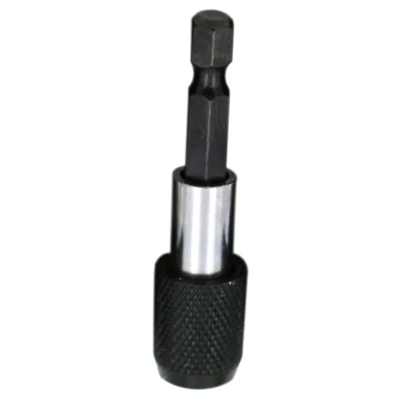 

1/4 Hex Shank Quick Release Electric Drill 60mm Magnetic Screwdriver Bit Holder quick change shank tool Extension Hand Tools