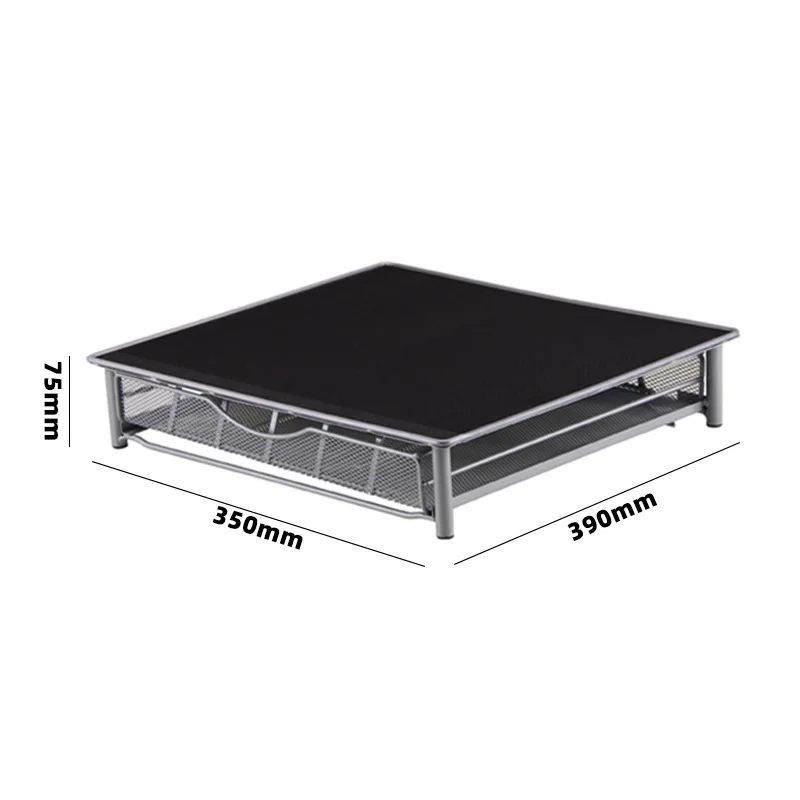 Drawer-Type-36-Coffee-Capsules-Organizer-Dolce-Gusto-Metal-Strong-Protect-The-Surface-Rubber-Non-Slip.jpg Figaras 36. Típusú Kávé Kapszulák Szervezője Dolce Gusto, Fém, Erős, Védje A Felületet, Gumi Nem Csúszás Fedél, Kávé Kiegészítők - Image 6