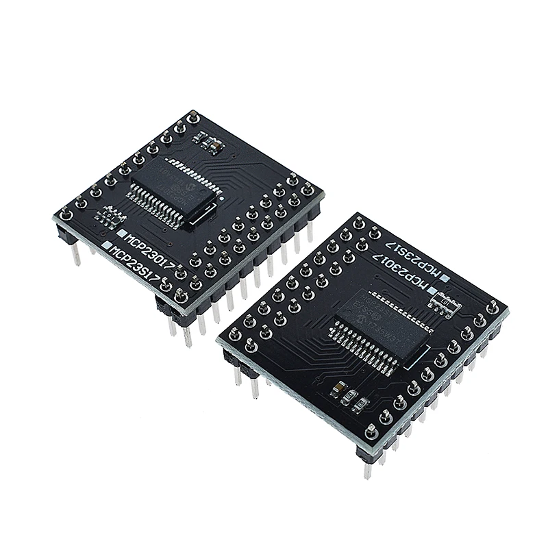 MCP23017 MCP23S17 IEC SPI 16bit I/O Модуль расширения, штыревая панель доска IIC к GIPO конвертер 25mA1 привод питания для Arduino C51