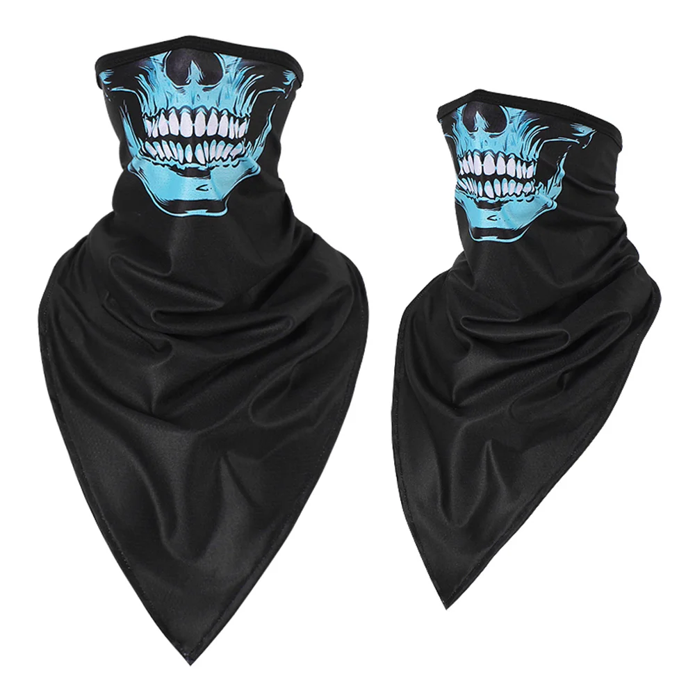 VisioN Shop】09 Skull Moto Neck Gaiter Face Shield Tube Scarf