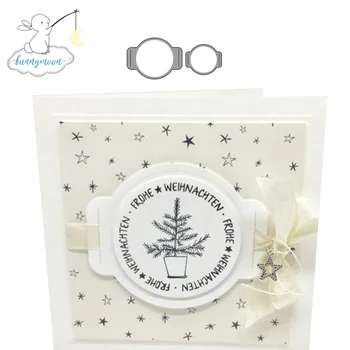 

2019 New Arrival Flaschenbanderole Metal Cutting Dies Stencils for Scrapbooking/photo Album stamps Decorative Embossing DIY Card