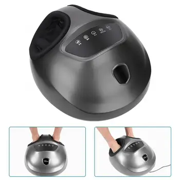 

Remote Control Foot Massager Heat Shiatsu Kneading Massage Machine Therapy Spa 110V Foot Feet Massage Machine
