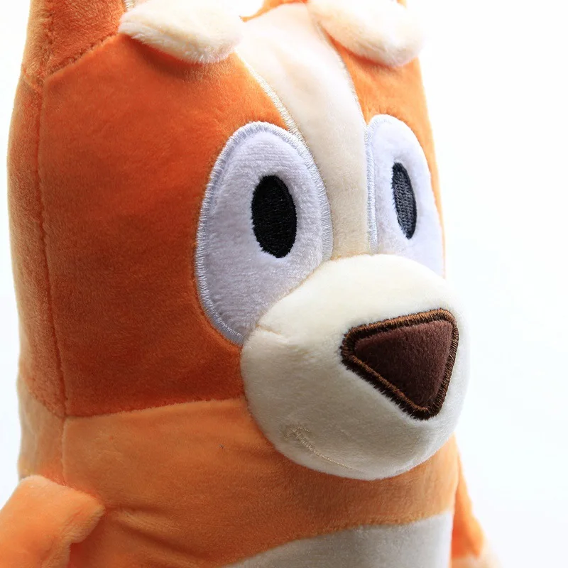 28CM Bluey Bingo Plush Toy Cute Soft Cartoon Bluey Family Stuffed Animals Dolls Baby Toys Kawaii Bluey Bingo Children Gift