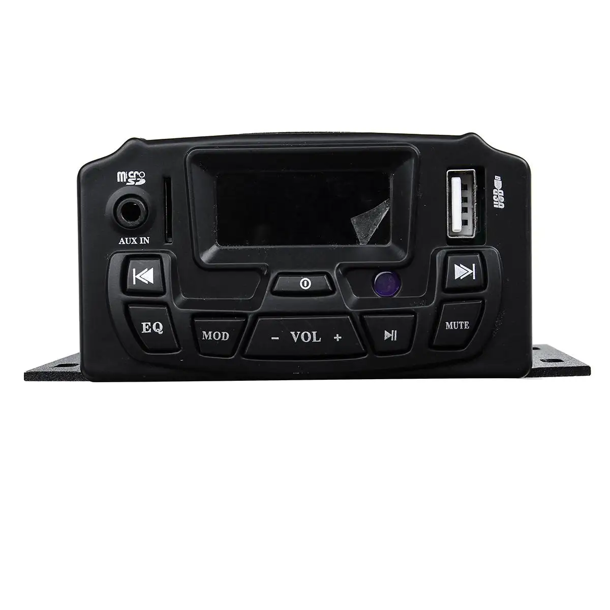 Универсальный автомобильный аудио стерео звуковая система FM радио TF USB MP3 музыкальный плеер с динамиком дистанционное управление, Скутер ATV