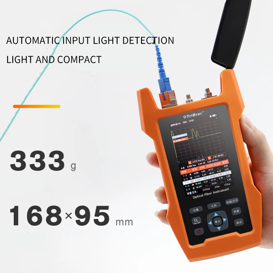 AOR300 Otdr Fiber Tester Breakpoint Fault Detector Cable Detection Optical Time Domain Reflectometer | Инструменты