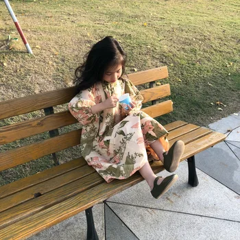 

Spring / Summer 2020 Niche Lace Robe girls party beautiful dresses baby girl dress(in stock)