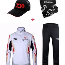 Новые рыболовные рубашки анти-УФ дышащие мужские средство для защиты от солнца полный рукав спорт на открытом воздухе Пешие прогулки мужчины рыболовный костюм