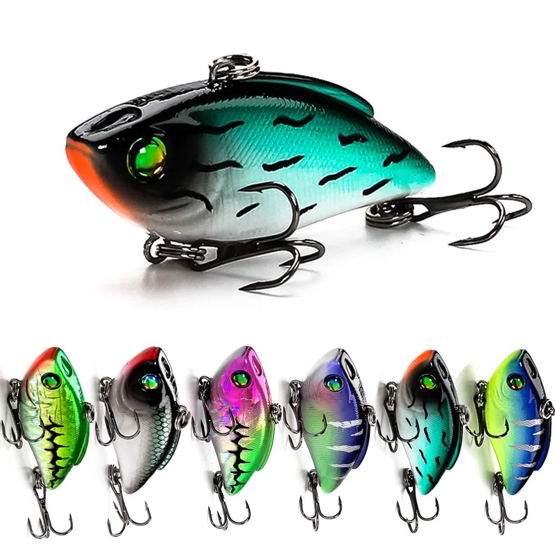 

Lure Little Fat Vibration Sound Making Bait Imitation Herring Plastic VIB 5 Cm 8.7G