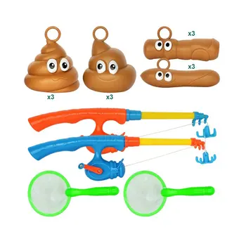 

Fishing Game Saves Stool Double Pole Marine Creature Cognition Puzzle Toy For Child Interactive Games With Friends Parent