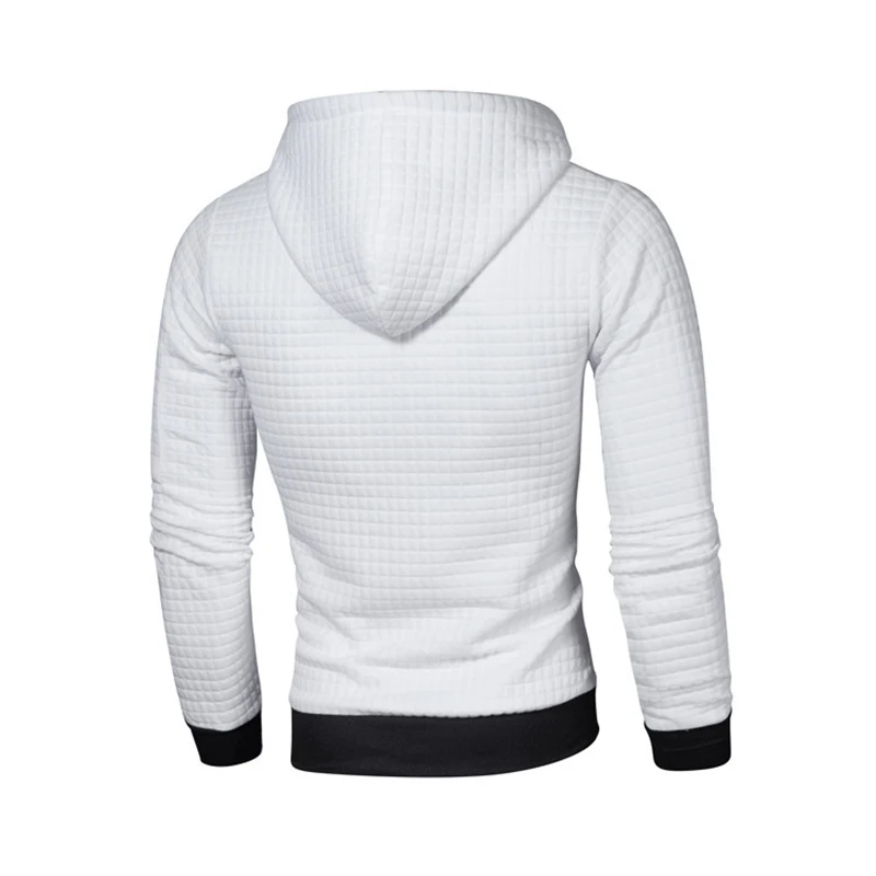 Man Long Sleeve Pullover Outwear Spring Men Solid Casual Sports Plus Size Hoodie Autumn Mens Zipper Sleeve Hoodie Sweatshirt