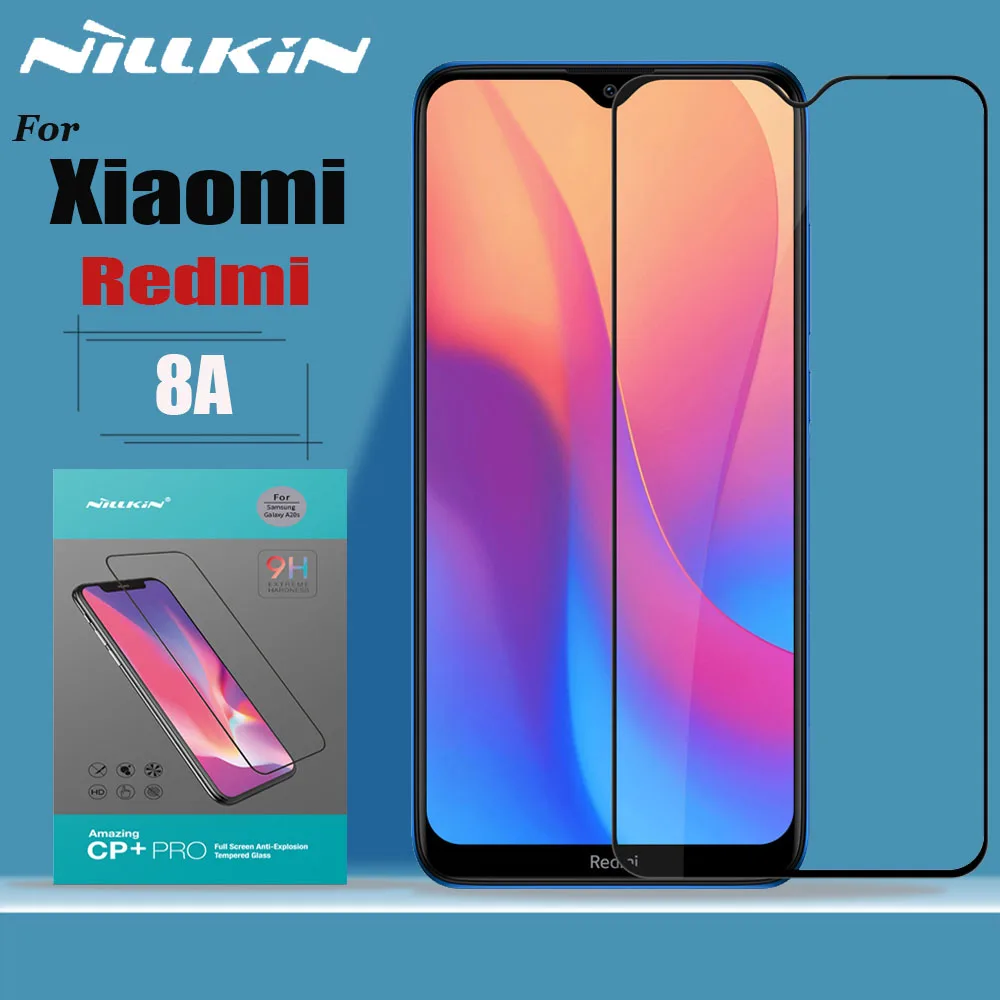 

Nillkin Glass for Xiaomi Redmi 8A Screen Protector 2.5D Full Cover Safety Protective Tempered Glass on Redmi 8A Protection Film