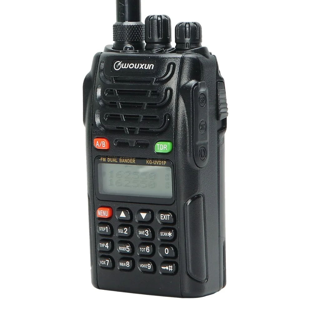 Обновление Wouxun KG-UVD1P вещания погоды 136-174/216-260 МГц DTMF кодирования IP55 Водонепроницаемый любительский переносной любительский радиоприёмник Talkie