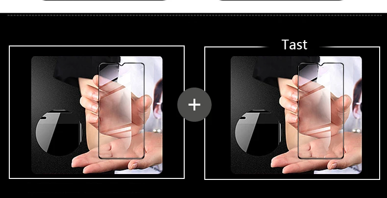 Для oneplus 7t pro стекло закаленное Полное покрытие one plus 7t Защитная пленка для экрана черная 1+ 7t защитное стекло 2 шт