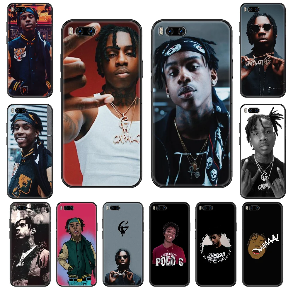 Polo G Phone case For Xiaomi Mi 6 8 9 A1 2 3 Max3 Mix2 Mix2S X T Lite Pro black 3D funda trend bumper pretty shell soft prime | Мобильные