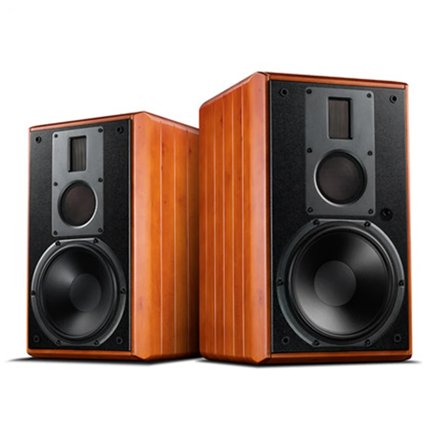 HIVI M5A Three-way Wireless Active Bookshelf Speakers 8" midbass isodynamic ribbon tweeter WIFI WLAN Bluetooth Speaker | Электроника