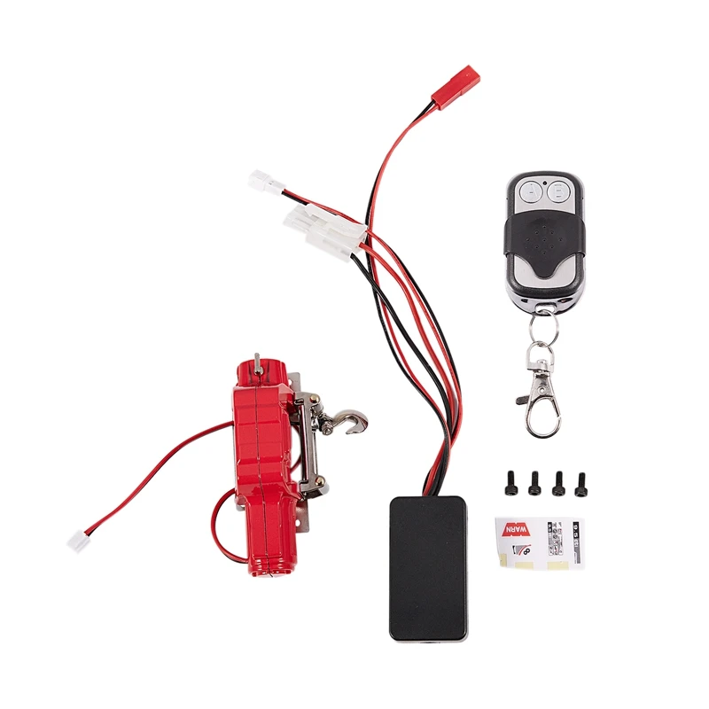 

FOR TRAXXAS-TRX4 D90 SCX10 Model Car WARN Remote Control Metal Winch Tractor Tractor Trailer