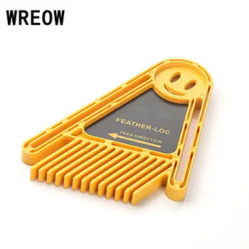 

Multi-purpose Feather Loc Board Set Woodworking Engraving Machine Double Featherboards Miter Gauge Slot Woodwork DIY Safe too Y7